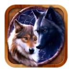 wolf live wallpaper android application logo